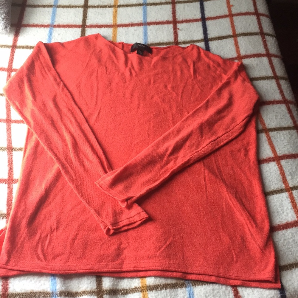 Red long sleeve shirt